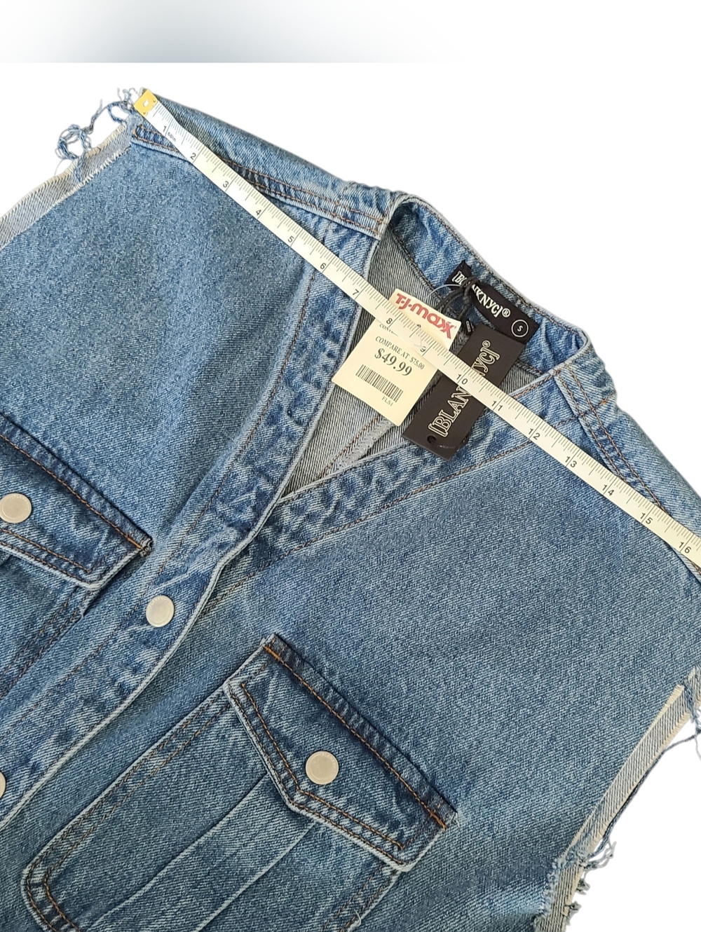 NWT | BLANK NYC | DENIM JUMPSUIT | SIZE SMALL - Picture 5 of 14